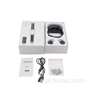 Fones de ouvido sem fio bluetooth executando fones de ouvido de pulseira de música